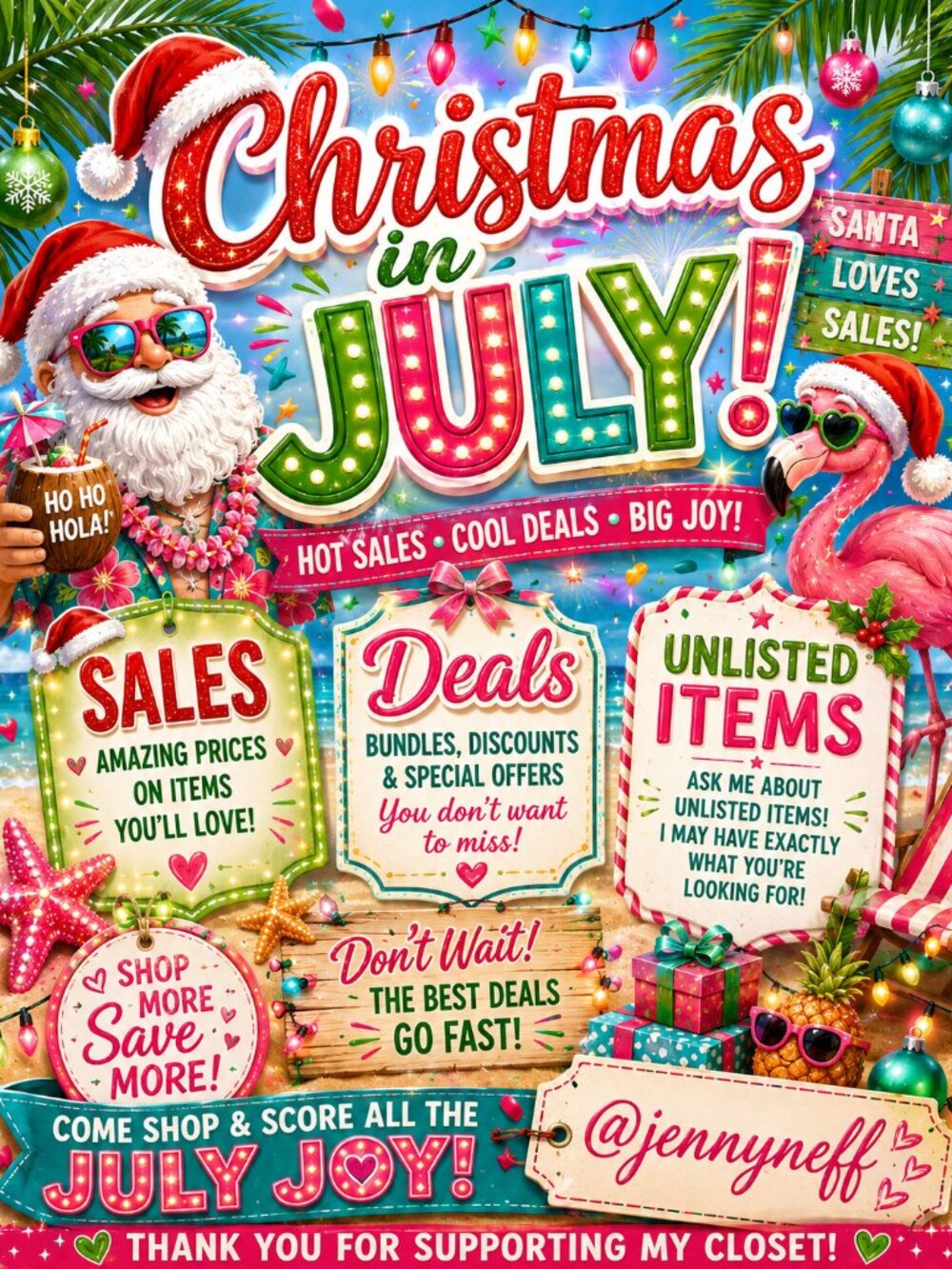 Christmas In July Train Unlisted